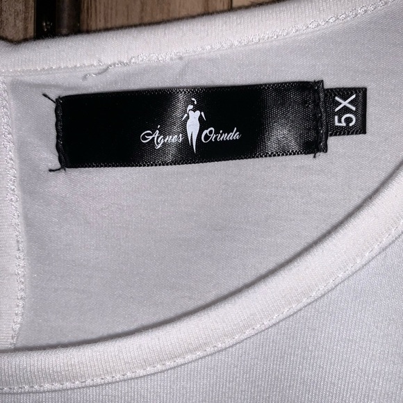 Agnes Orinda Floral Blouse Size 5X EUC - Picture 3 of 7